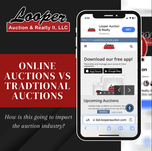 Online Bidding Vs Traditional Auctions