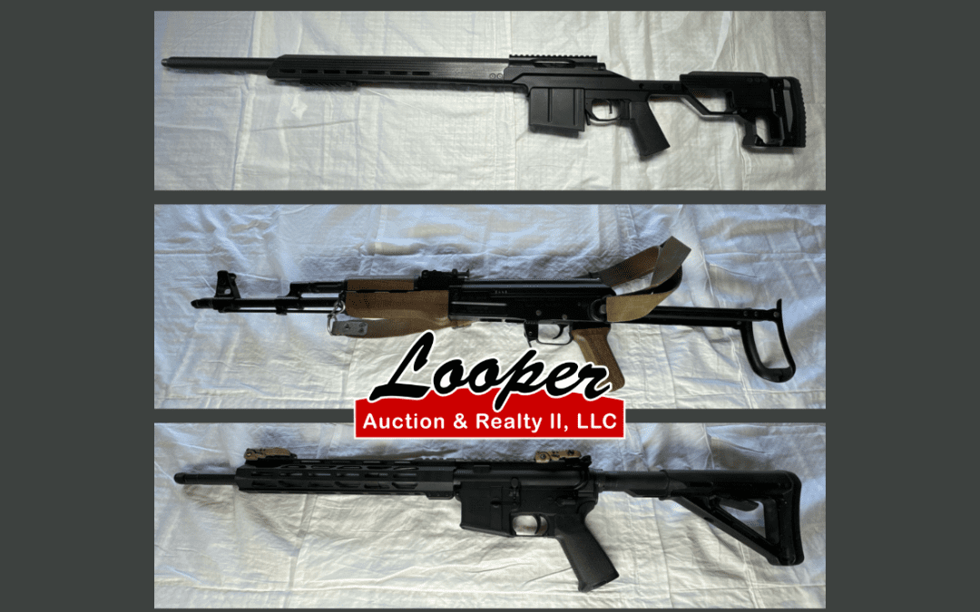 FIREARMS AUCTION – OCTOBER 3rd @ 9:00 AM